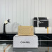 Chanel Classic Flap New Medium Size 23cm Caviar Leather Gold Hardware Shoulder Bag Handbag Purse A1117