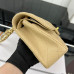 Chanel Classic Flap New Medium Size 23cm Caviar Leather Gold Hardware Shoulder Bag Handbag Purse A1117