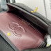 Chanel Classic Flap New Medium Size 23cm Caviar Leather Gold Hardware Shoulder Bag Handbag Purse A1117