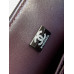 Chanel Classic Flap New Medium Size 23cm Caviar Leather Silver Hardware Shoulder Bag Handbag Purse A1117