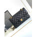 Chanel Classic Flap New Medium Size 23cm Caviar Leather Gold Hardware Shoulder Bag Handbag Purse A1117