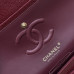 Chanel Classic Flap New Medium Size 23cm Caviar Leather Silver Hardware Shoulder Bag Handbag Purse A1117 Chanel Classic Flap New Medium Size 23cm Caviar Leather Silver Hardware Shoulder Bag Handbag Purse A1117
