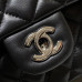Chanel Classic Flap New Medium Size 23cm Lambskin Silver Hardware Shoulder Bag Handbag Purse A1117 Chanel Classic Flap New Medium Size 23cm Lambskin Silver Hardware Shoulder Bag Handbag Purse A1117