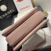 Chanel Trendy Flap Top Handle Bag 25cm Lambskin Light Pink light Gold Hardware Shoulder Bag A92236