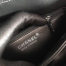 Chanel Trendy Flap Top Handle Bag 25cm Lambskin Black Silver Hardware Shoulder Bag A92236 Chanel Trendy Flap Top Handle Bag 25cm Lambskin Black Silver Hardware Shoulder Bag A92236