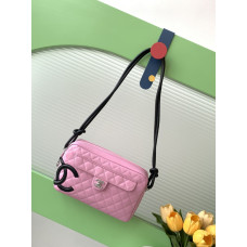 Chanel Cambon Shoulder Bag Handbag Purse AS6326
