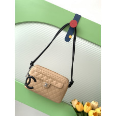 Chanel Cambon Shoulder Bag Handbag Purse AS6326