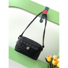 Chanel Cambon Shoulder Bag Handbag Purse AS6326