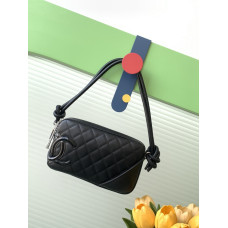 Chanel Cambon Shoulder Bag Handbag Purse AS6328