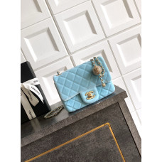Chanel 25B Claasic Flap with Ball Small 18cm Shoulder Bag Handbag Purse AS1786 Chanel 25B Claasic Flap with Ball Small 18cm Shoulder Bag Handbag Purse AS1786