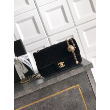 Chanel 25B Claasic Flap with Ball Large 20cm Shoulder Bag Handbag Purse AS1787 Chanel 25B Claasic Flap with Ball Large 20cm Shoulder Bag Handbag Purse AS1787