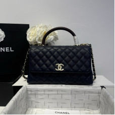 Chanel Coco Handle Large 28cm Top Handle Bag Shoulder Bag 92991