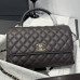 Chanel Coco Handle Large 28cm Top Handle Bag Shoulder Bag 92991