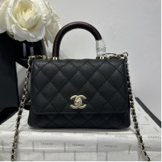 Chanel Coco Handle Small 19cm Top Handle Bag Shoulder Bag 2215