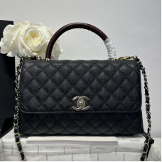 Chanel Coco Handle Large 28cm Top Handle Bag Shoulder Bag 92991
