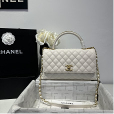 Chanel Coco Handle Large 28cm Top Handle Bag Shoulder Bag 92991