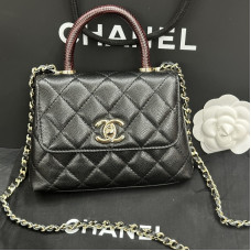 Chanel Coco Handle Nano Mini 14.5cm Top Handle Bag Shoulder Bag 4424