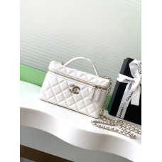 Chanel Top Handle 25C Cosmetic Bag Purse Handbag AP4407 Chanel Top Handle 25C Cosmetic Bag Purse Handbag AP4407