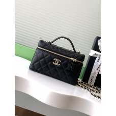 Chanel Top Handle 25C Cosmetic Bag Purse Handbag AP4407 Chanel Top Handle 25C Cosmetic Bag Purse Handbag AP4407