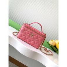 Chanel Top Handle 25C Cosmetic Bag Purse Handbag AP4404 Chanel Top Handle 25C Cosmetic Bag Purse Handbag AP4404
