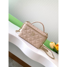 Chanel Top Handle 25C Cosmetic Bag Purse Handbag AP4404 Chanel Top Handle 25C Cosmetic Bag Purse Handbag AP4404