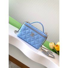 Chanel Top Handle 25C Cosmetic Bag Purse Handbag AP4404 Chanel Top Handle 25C Cosmetic Bag Purse Handbag AP4404