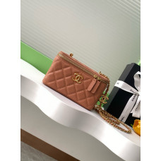 Chanel 25B Cosmetic Bag Purse Handbag AP3940