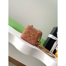 Chanel 25B Cosmetic Bag Purse Handbag AP3941