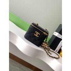 Chanel 25B Cosmetic Bag Purse Handbag AP3941