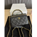 Chanel Top Handle Cosmetic Bag Purse Handbag 96161