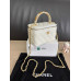Chanel Top Handle Cosmetic Bag Purse Handbag 96161 Chanel Top Handle Cosmetic Bag Purse Handbag 96161