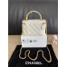 Chanel Top Handle Cosmetic Bag Purse Handbag 96161 Chanel Top Handle Cosmetic Bag Purse Handbag 96161