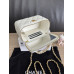 Chanel Top Handle Cosmetic Bag Purse Handbag 96161 Chanel Top Handle Cosmetic Bag Purse Handbag 96161