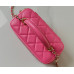 Chanel Top Handle Cosmetic Bag Purse Handbag 2199