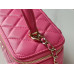 Chanel Top Handle Cosmetic Bag Purse Handbag 2199