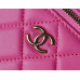 Chanel Top Handle Cosmetic Bag Purse Handbag 2199