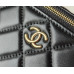 Chanel Top Handle Cosmetic Bag Purse Handbag 2199