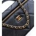Chanel Top Handle 25k Cosmetic Bag Purse Handbag CHBAV43