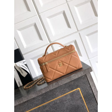 Chanel Top Handle 25k Cosmetic Bag Purse Handbag CHBAV44 Chanel Top Handle 25k Cosmetic Bag Purse Handbag CHBAV44