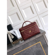 Chanel Top Handle 25k Cosmetic Bag Purse Handbag CHBAV45 Chanel Top Handle 25k Cosmetic Bag Purse Handbag CHBAV45
