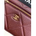 Chanel Top Handle 25k Cosmetic Bag Purse Handbag CHBAV45