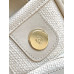 Chanel Deauville Canvas Tote Large size Shoulder Bag Handbag A66941