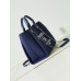 Chanel Deauville Canvas Tote Medium size Shoulder Bag Handbag AS3257