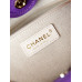 Chanel Deauville Canvas Tote Medium size Shoulder Bag Handbag AS3257