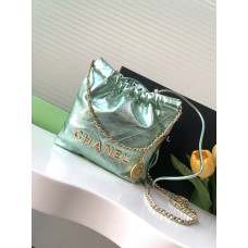 Chanel 25C Mini Hobo Shoulder Bag AS3980