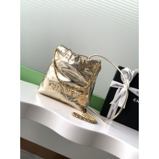 Chanel 25C Mini Hobo Shoulder Bag AS3980