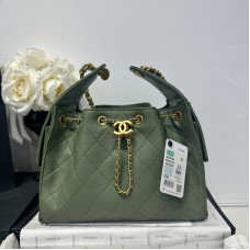 Chanel 25C small size Hobo Shoulder Bag AS5293