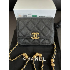 Chanel WOC Wallet on Chain Small Bag Shoulder Bag Handbag Purse CHBAU02