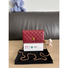 Chanel WOC Wallet on Chain Small Bag Shoulder Bag Handbag Purse 96166