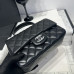 Chanel small Classic Flap with Handle Lambskin Black Silver Hardware Top Handle Shoulder Bag AS2431 Chanel small Classic Flap with Handle Lambskin Black Silver Hardware Top Handle Shoulder Bag AS2431